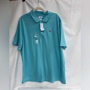 Men's Lacoste Classic Fit  Short Sleeve Polo - Size 2XL Cotton NWT